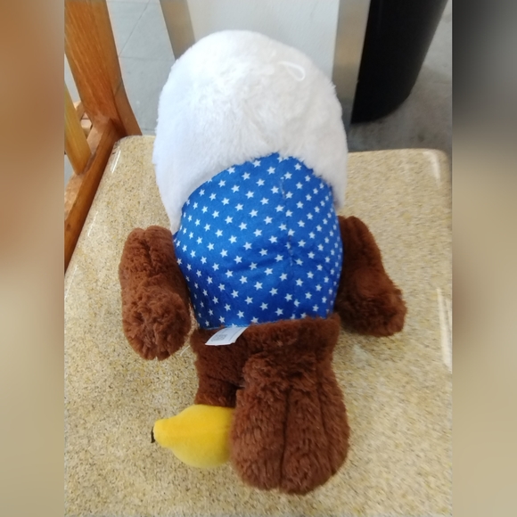 Fiesta Plush Bald Eagle Merica Stripes Patriotic USA 18 Inch - Picture 4 of 9